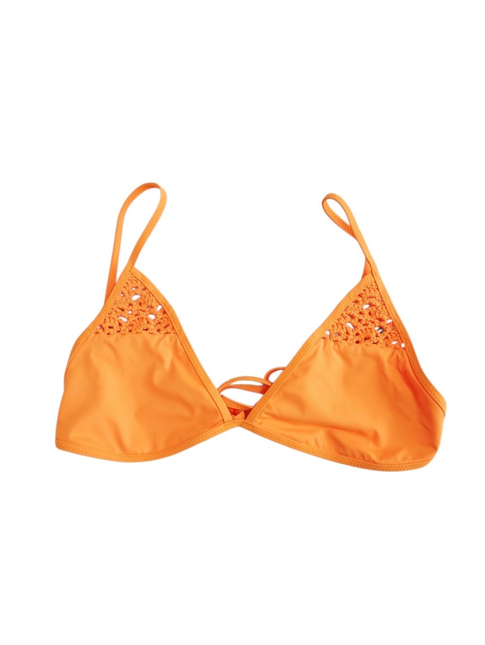 Frankies Bikinis Tanner Bikini Swim Top Size L Sunset Sun
